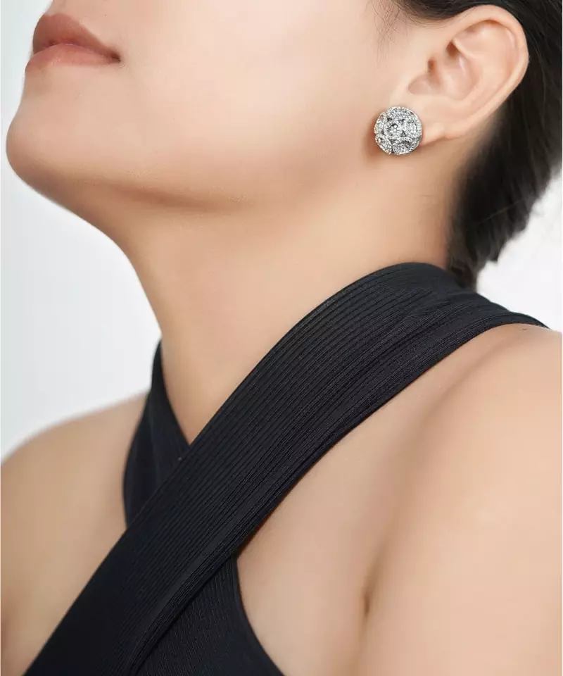 Sangeeta Boochra Silver Earrings