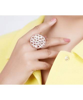 Sangeeta Boochra Silver Ring 1