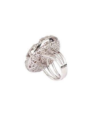 Sangeeta Boochra Silver Ring 3