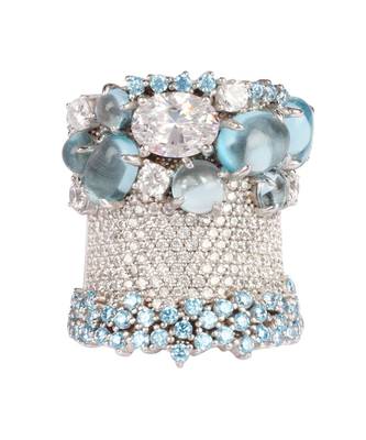 Sangeeta Boochra Silver Ring 6