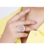 Sangeeta Boochra Silver Ring