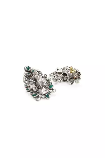 Sangeeta Boochra Silver Earrings