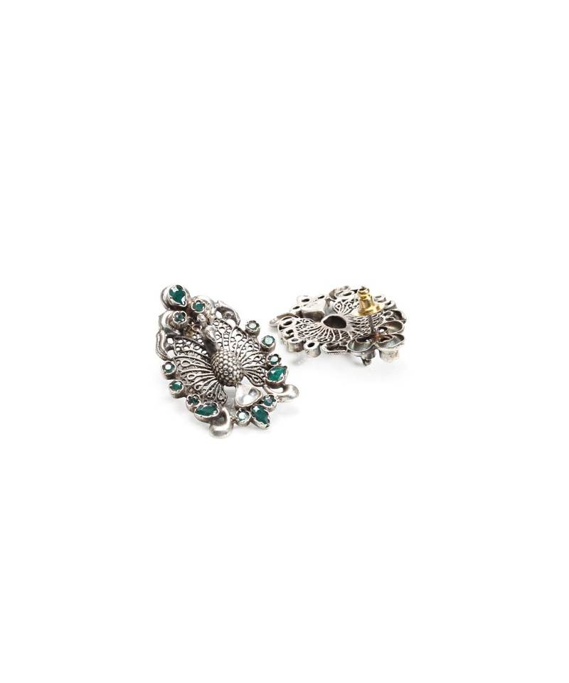 Sangeeta Boochra Silver Earrings