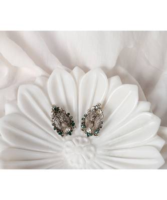Sangeeta Boochra Silver Earrings 3