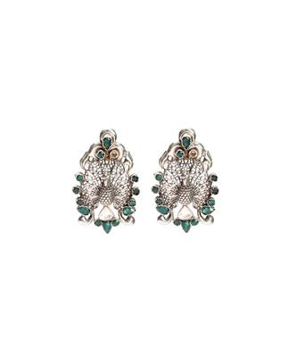 Sangeeta Boochra Silver Earrings 4