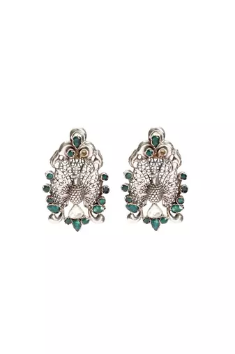 Sangeeta Boochra Silver Earrings