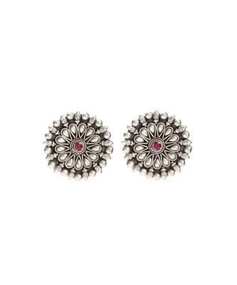Sangeeta Boochra Silver Earrings 1