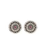 Sangeeta Boochra Silver Earrings