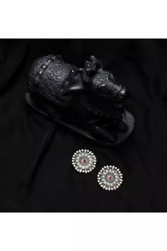 Sangeeta Boochra Silver Earrings
