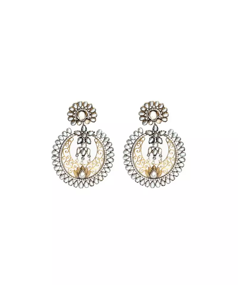 Sangeeta Boochra Silver Earrings