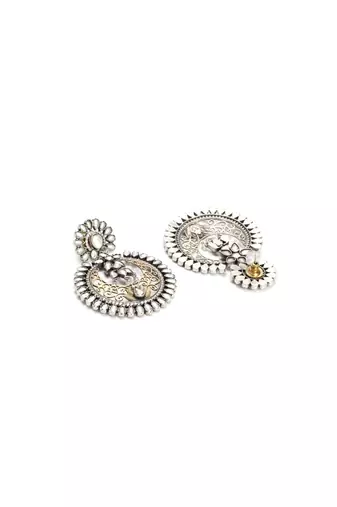 Sangeeta Boochra Silver Earrings