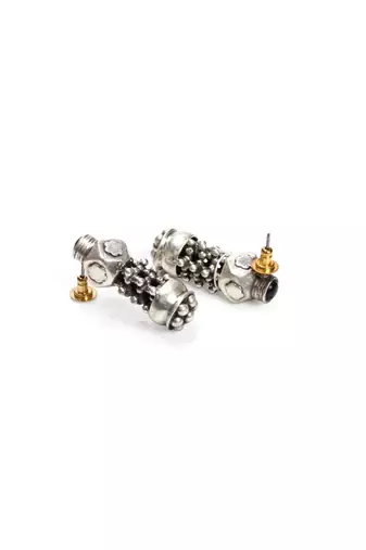 Sangeeta Boochra Silver Earrings