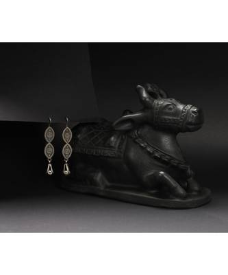 Sangeeta Boochra Silver Earrings 1