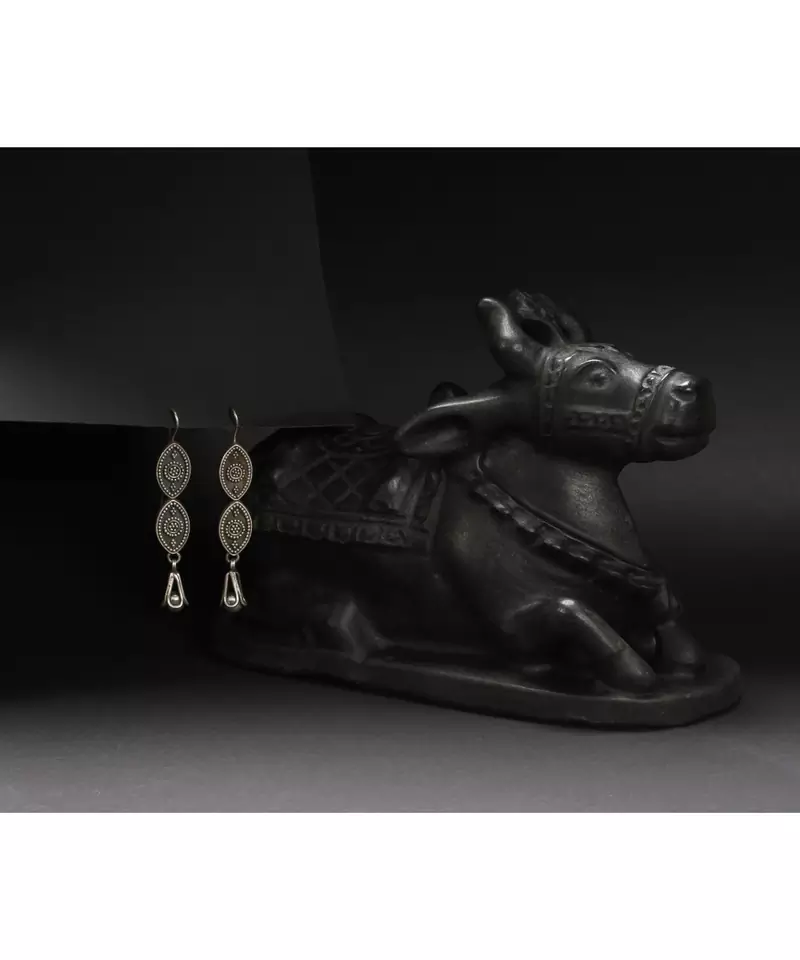 Sangeeta Boochra Silver Earrings