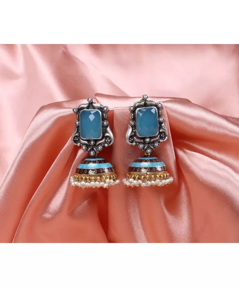 Sangeeta Boochra Silver Earrings