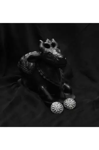 Sangeeta Boochra Silver Earrings
