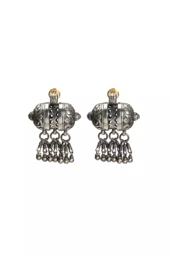 Sangeeta Boochra Silver Earrings