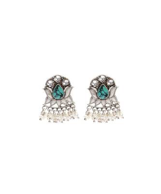 Sangeeta Boochra Silver Earrings 2