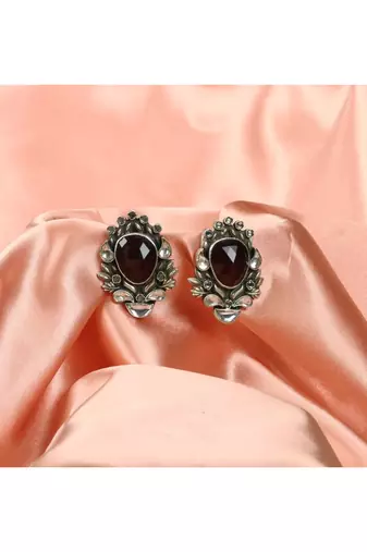 Sangeeta Boochra Silver Earrings