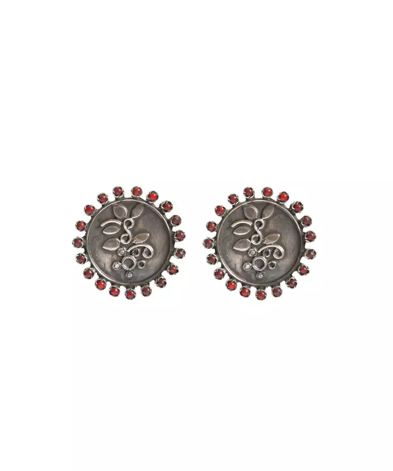 Sangeeta Boochra Silver Earrings
