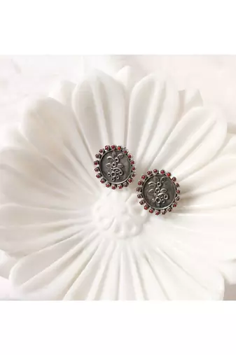 Sangeeta Boochra Silver Earrings
