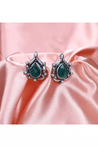Sangeeta Boochra Silver Earrings