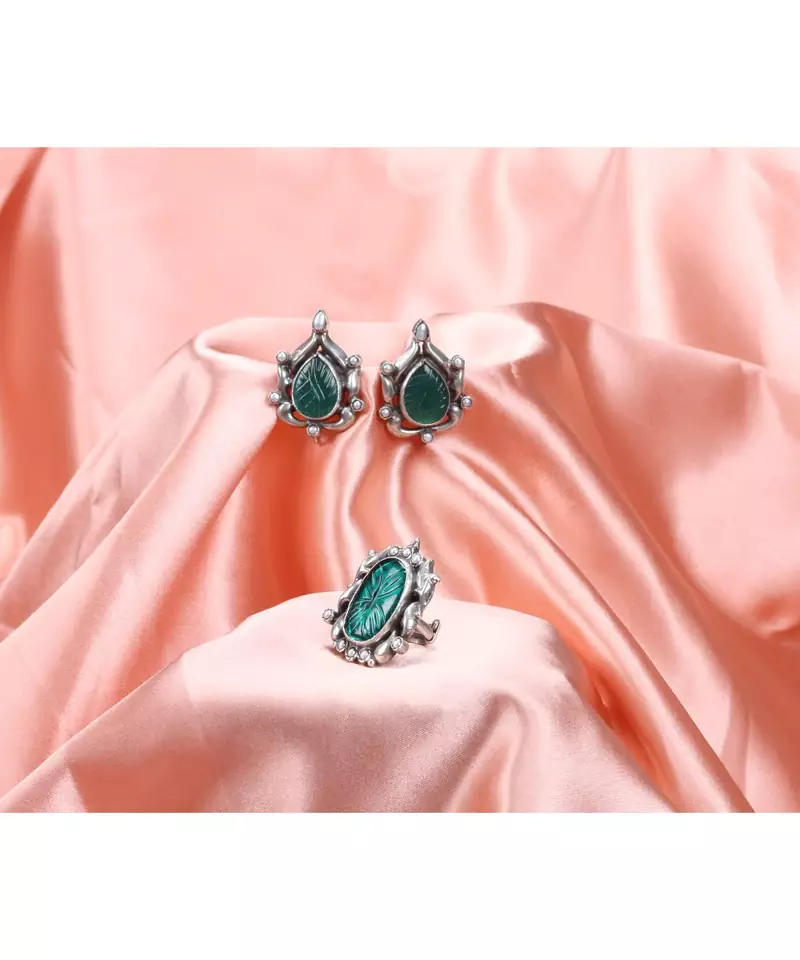 Sangeeta Boochra Silver Earrings