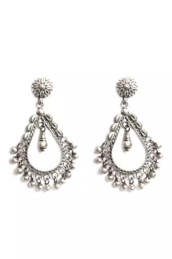 Sangeeta Boochra Silver Earrings
