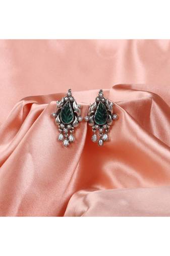 Sangeeta Boochra Silver Earrings