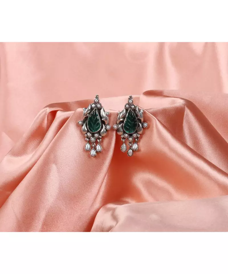 Sangeeta Boochra Silver Earrings