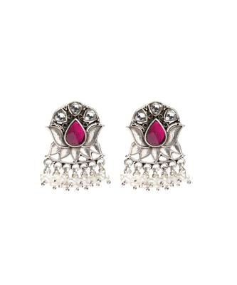 Sangeeta Boochra Silver Earrings 2