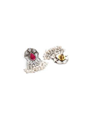 Sangeeta Boochra Silver Earrings 3