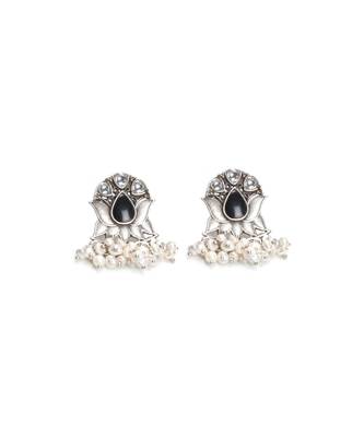 Sangeeta Boochra Silver Earrings 2