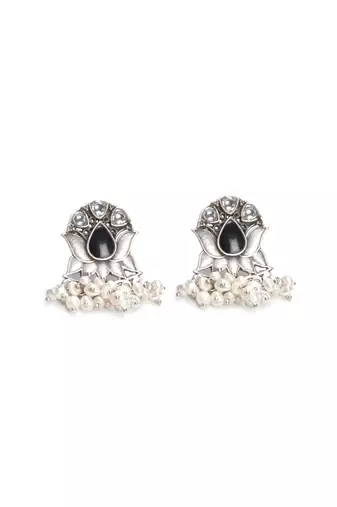 Sangeeta Boochra Silver Earrings