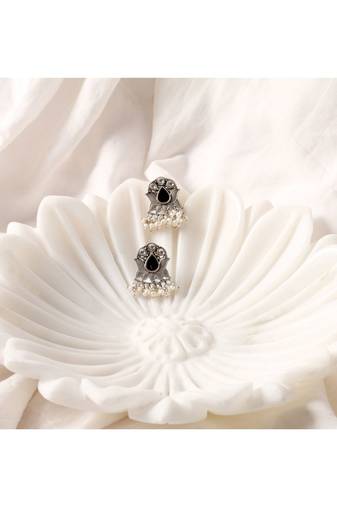 Sangeeta Boochra Silver Earrings