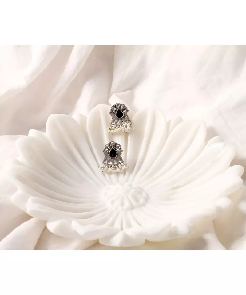 Sangeeta Boochra Silver Earrings