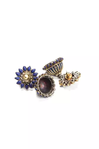 Sangeeta Boochra Silver Earrings