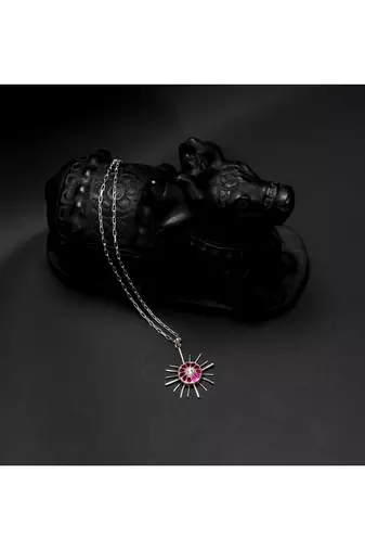 Sangeeta Boochra Silver Necklace