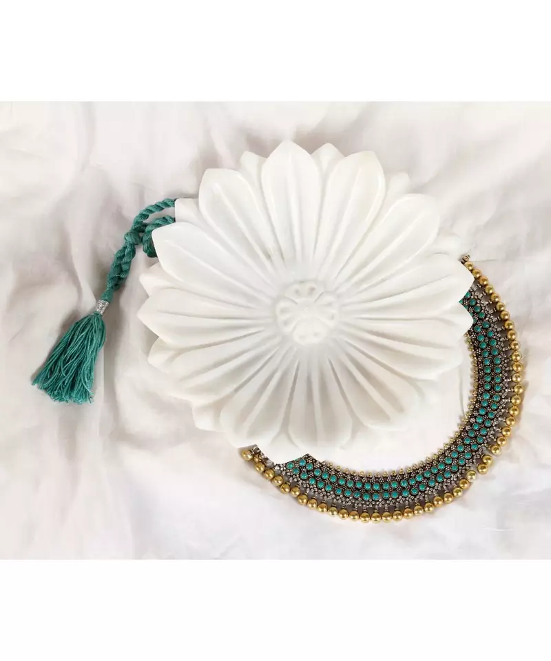 Sangeeta Boochra Silver Necklace