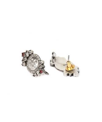 Sangeeta Boochra Silver Necklace And Earrings Set 3