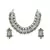Sangeeta Boochra Silver Necklace And Earrings Set