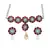 Sangeeta Boochra Silver Necklace And Earrings Set