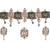 Sangeeta Boochra Silver Necklace And Earrings, Ring Set