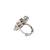 Sangeeta Boochra Silver Necklace And Earrings, Ring Set
