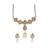 Sangeeta Boochra Silver Necklace And Earrings Set
