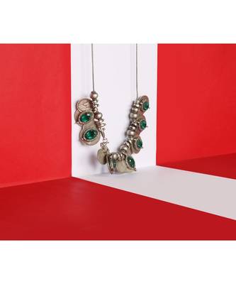 Sangeeta Boochra Silver Necklace 2