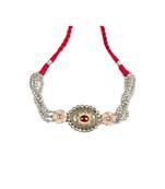 Sangeeta Boochra Silver Choker