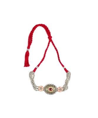 Sangeeta Boochra Silver Choker 3