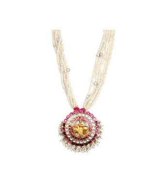 Sangeeta Boochra Silver Necklace 2