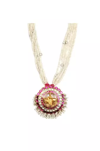 Sangeeta Boochra Silver Necklace